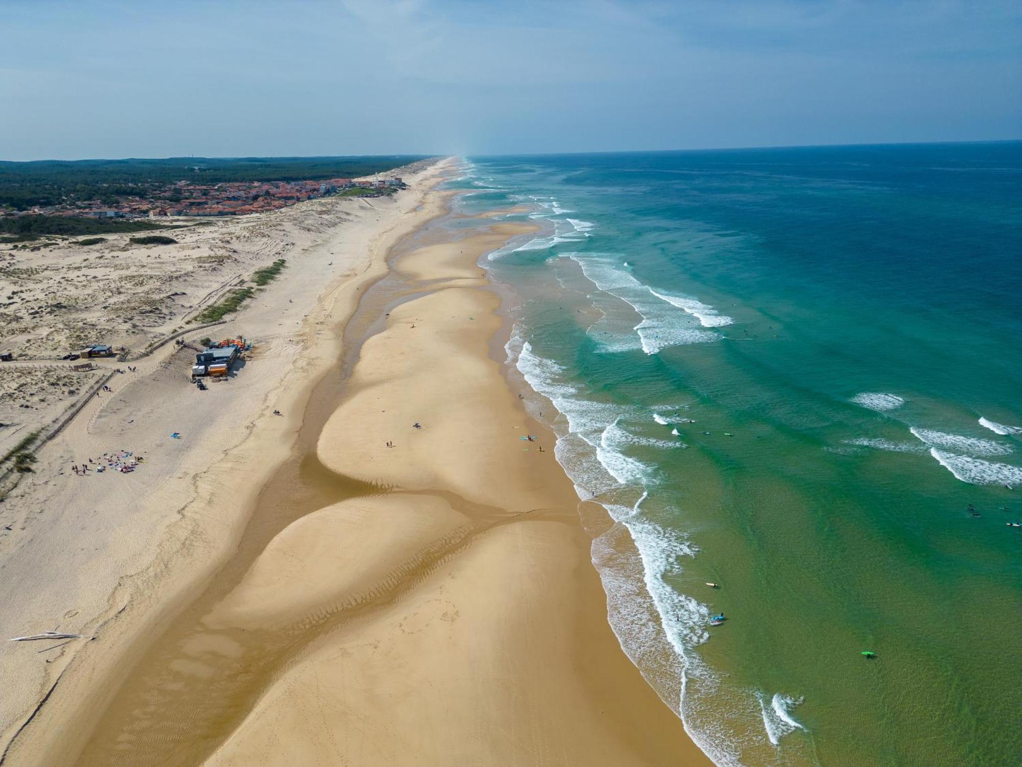 Biscarrosse Plage - Studio T1 Bis En Bord De Mer - Menage Inclus - Fr-1-319-185 Buitenkant foto