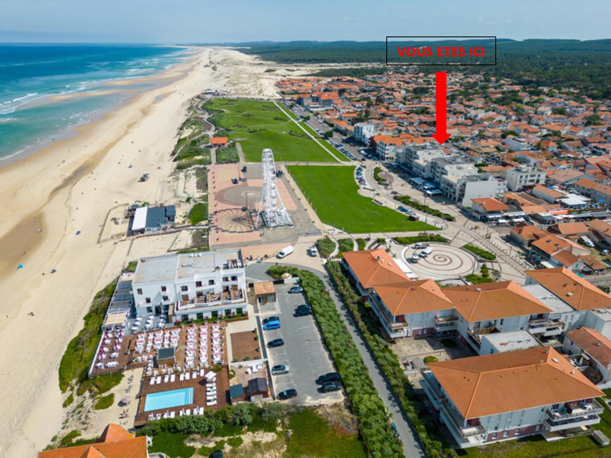 Biscarrosse Plage - Studio T1 Bis En Bord De Mer - Menage Inclus - Fr-1-319-185 Buitenkant foto